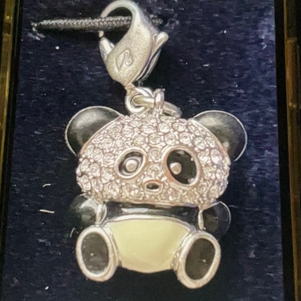 Swarovski Panda Bear Charm